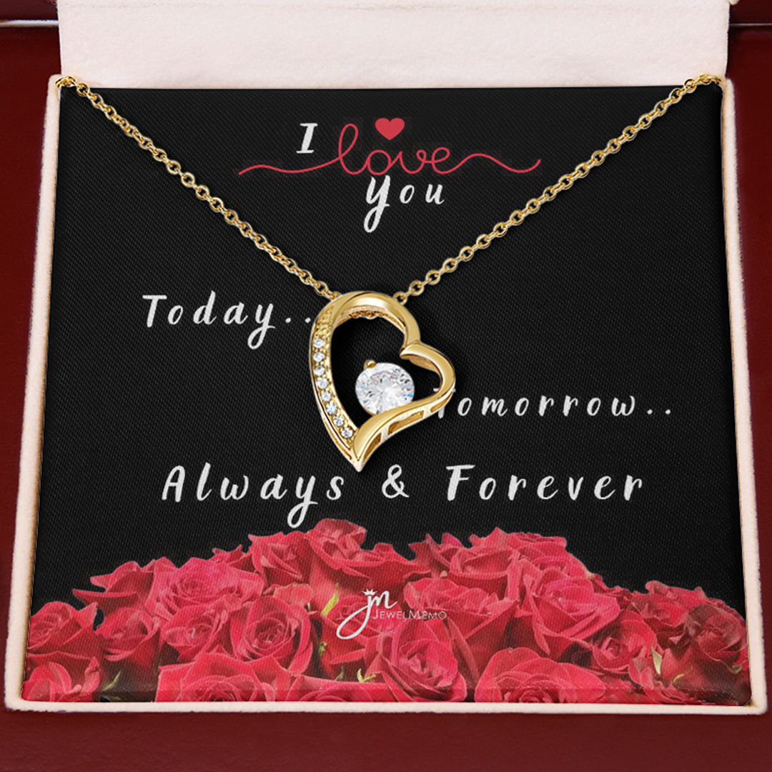 Always And Forever Charm Necklace | Salty – Salty Accessories